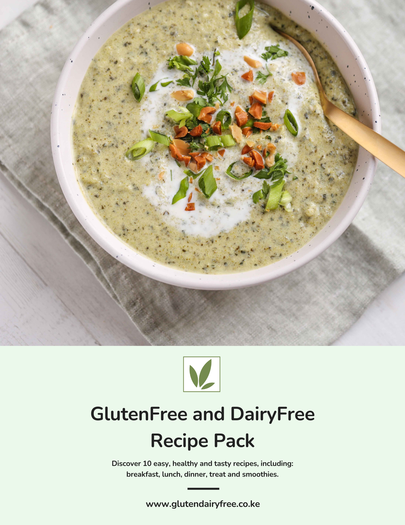GlutenDairyFree Recipe Pack Gift